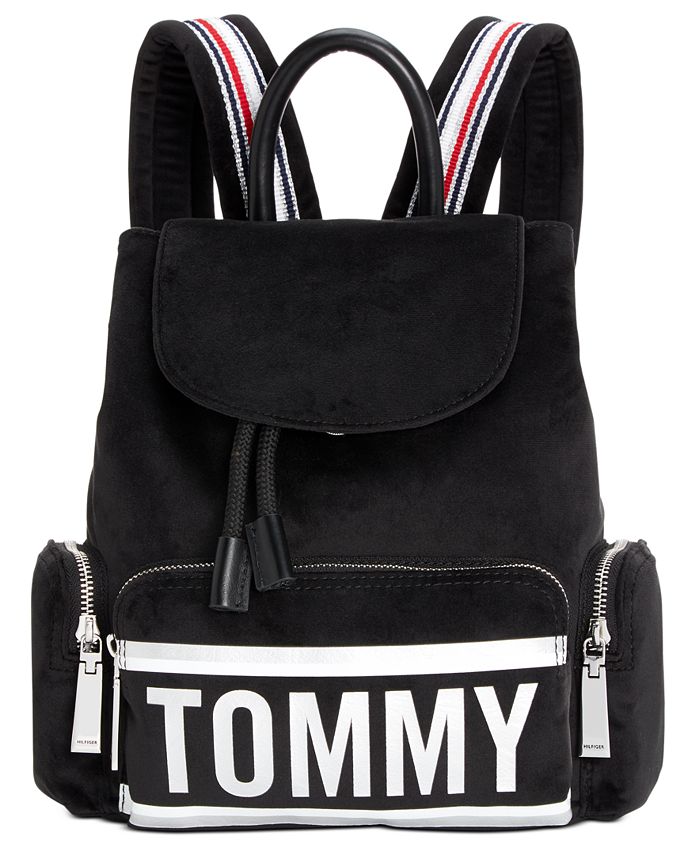 Tommy hilfiger sales velvet backpack
