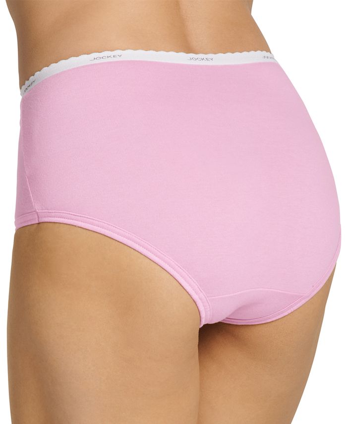 Jockey Women's Classics Cotton 5 Pack Brief Underwear 1743 Macy's