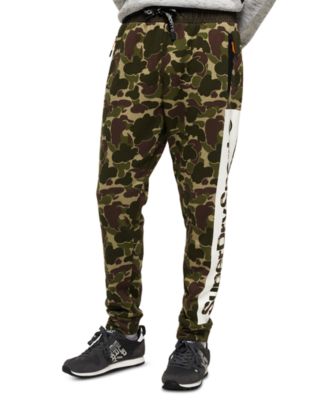 superdry camo joggers