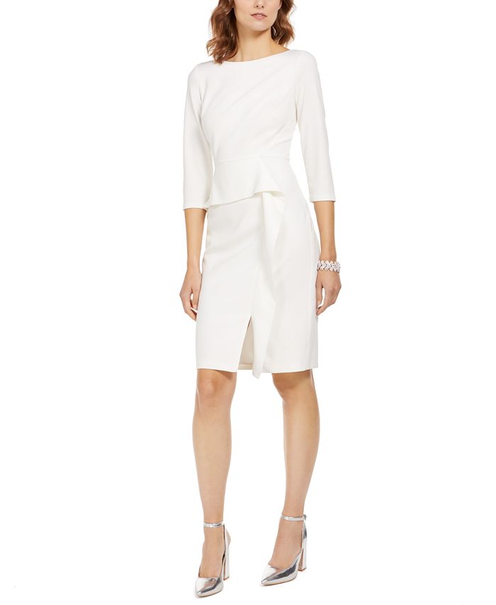 Vince camuto 2025 peplum dress