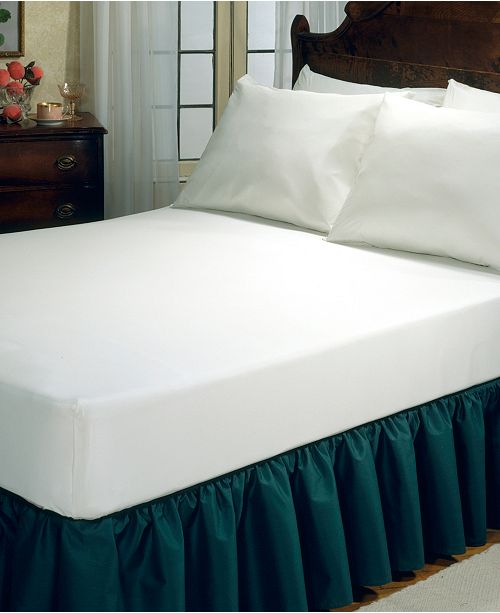 Fresh Ideas Fitted Vinyl Mattress Protector Queen Reviews