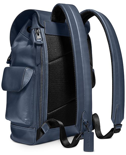coach rivington backpack blue