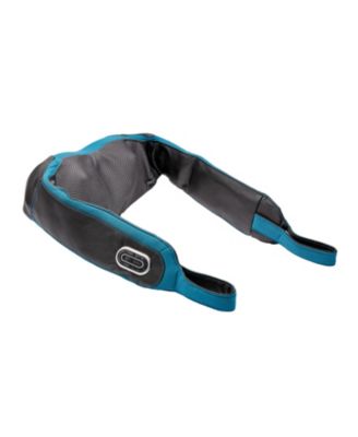 Brookstone - 2-in-1 Tapping and Shiatsu Massager with Heat