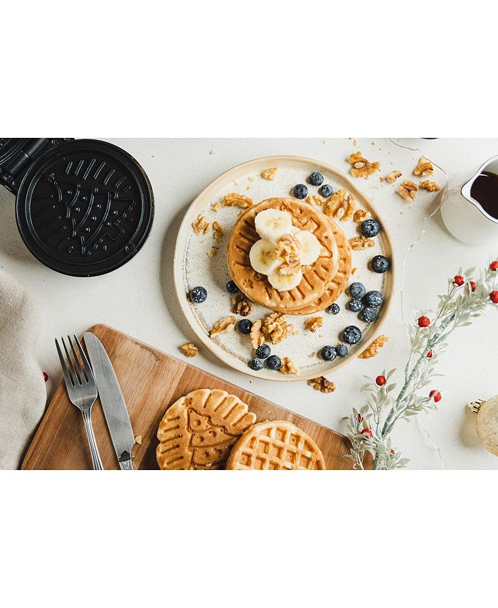 Bella MiniWaffle Maker Christmas Tree Macy's