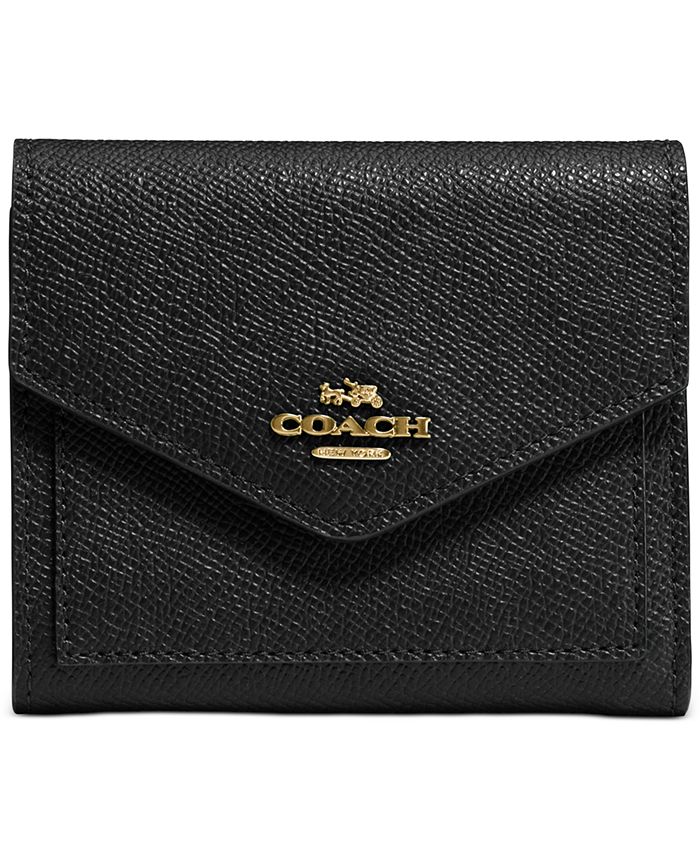 COACH Crossgrain Leather Wallet - Macy's