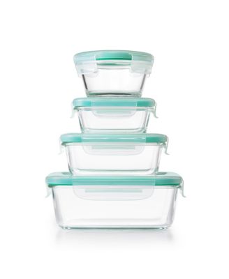 Smart Seal 12-Pc. Glass Food Storage Container Set