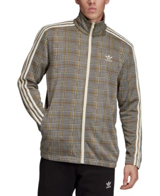 Adidas tartan jacket sale