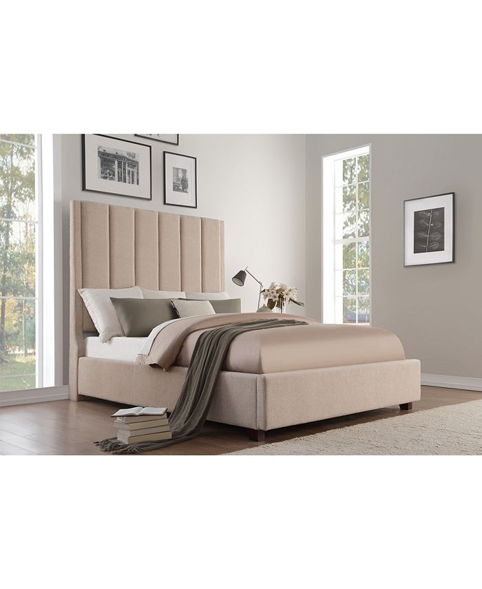 Furniture Bartly Upholstered Bed Queen Macy's