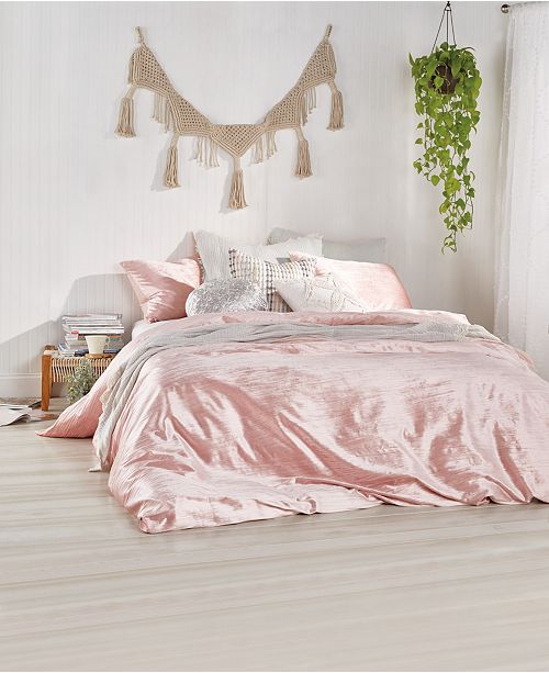 Peri Home Crinkle Velvet King Comforter Set Reviews Comforters