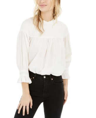 Free People - Obi Mila Smocked Cotton Tunic Top