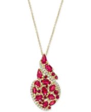 Macys ruby necklace top