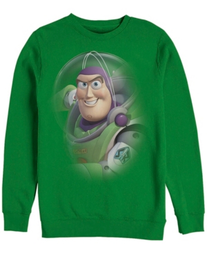 Disney Men's Toy Story Buzz Lightyear Crewneck Fleece