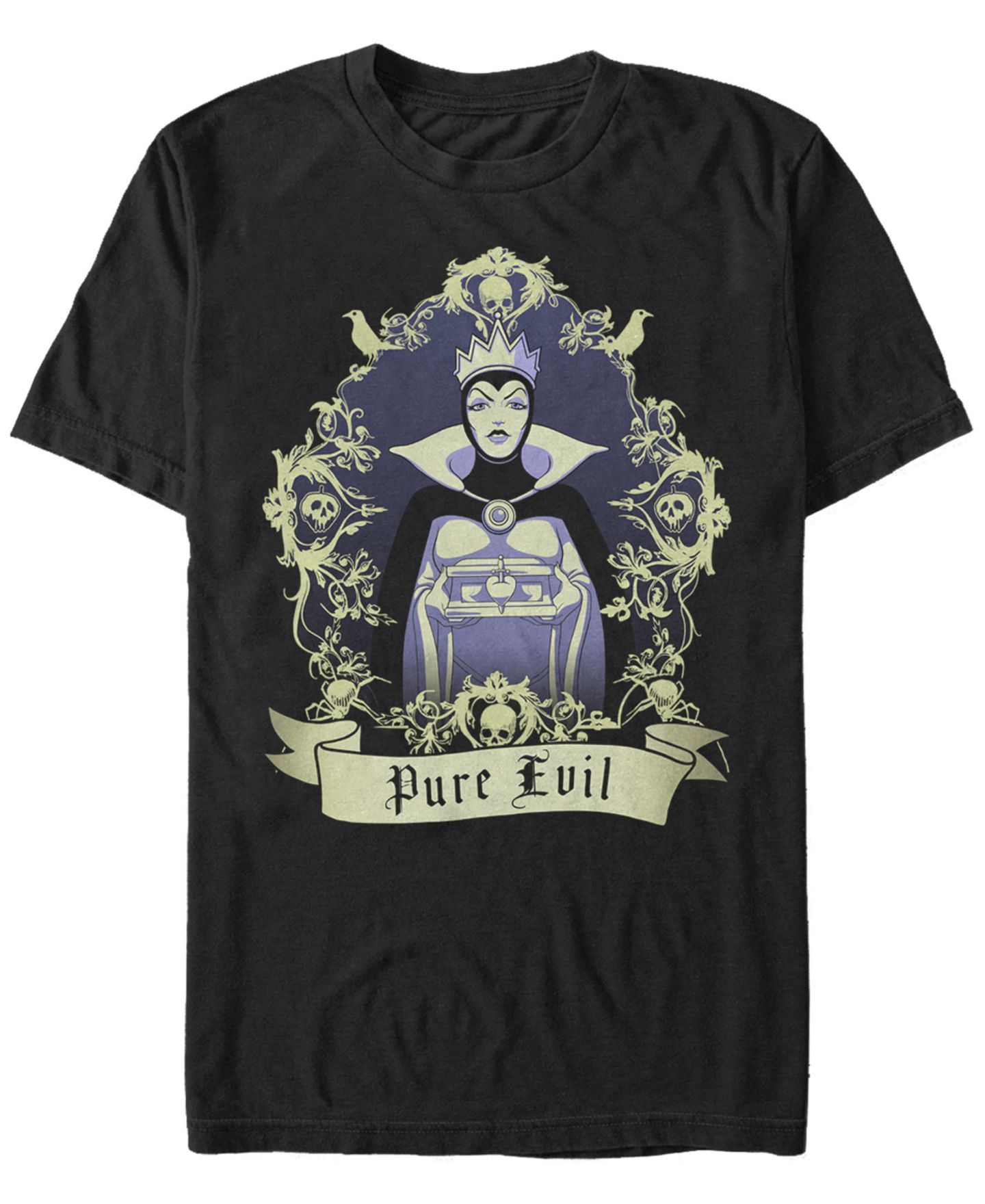 Мужская футболка Fifth Sun Disney Pure Evil Queen, Short Sleeve, цвет: Чёрный — фото 1