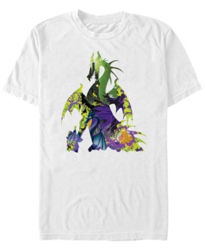 Disney Men's Sleeping Beauty Maleficent Dragon Short Sleeve T-Shirt