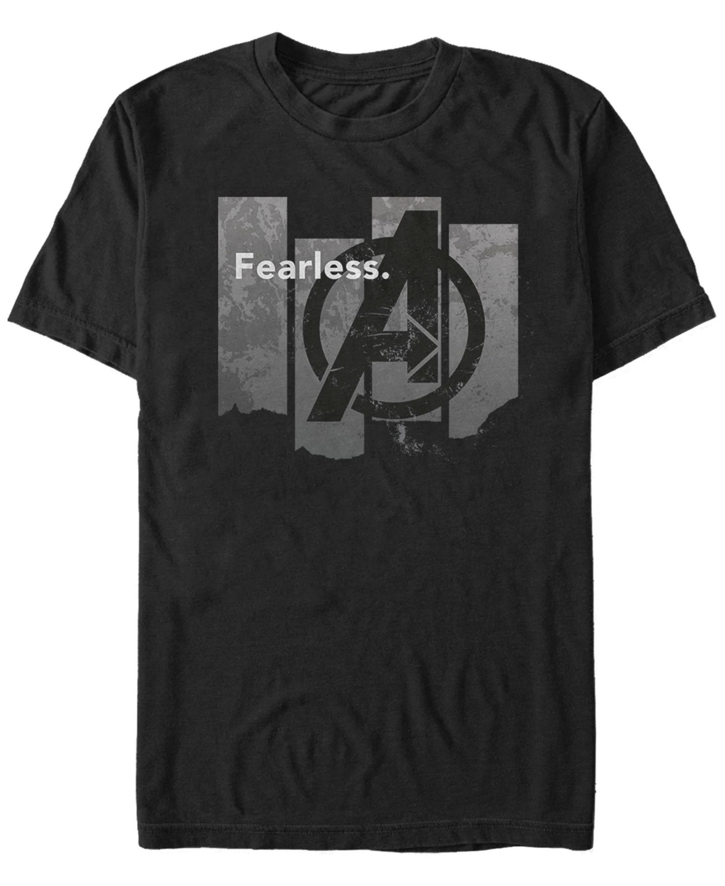 Мужская футболка Fifth Sun Marvel Avengers Endgame Fearless Panel, Short Sleeve, цвет: Чёрный — фото 1