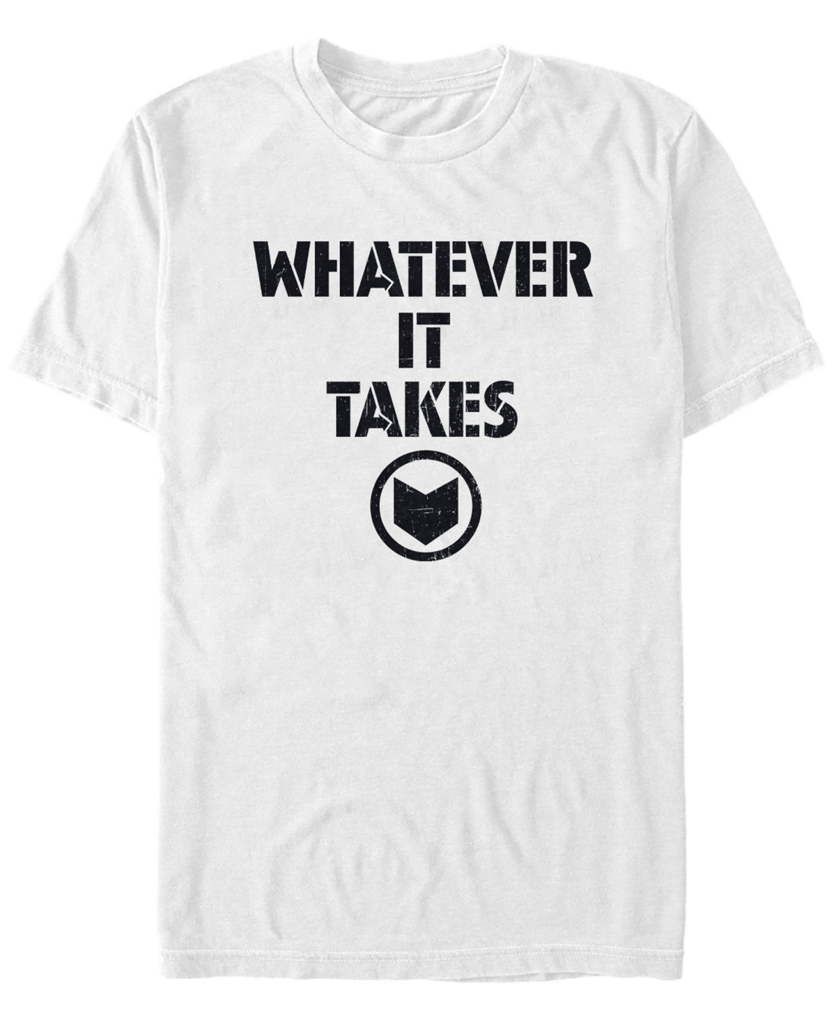 Marvel Men's Avengers Endgame Whatever It Takes Logo, Short Sleeve T-shirt - White