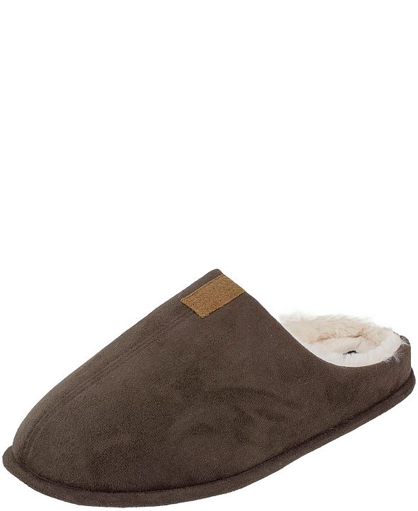 men's clog slippers memory foam