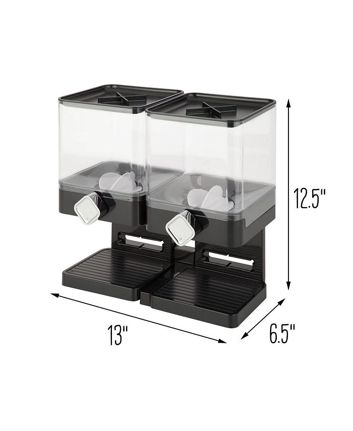 Honey Can Do Zevro by Compact Edition 17.5Oz. Double Cereal Dispenser