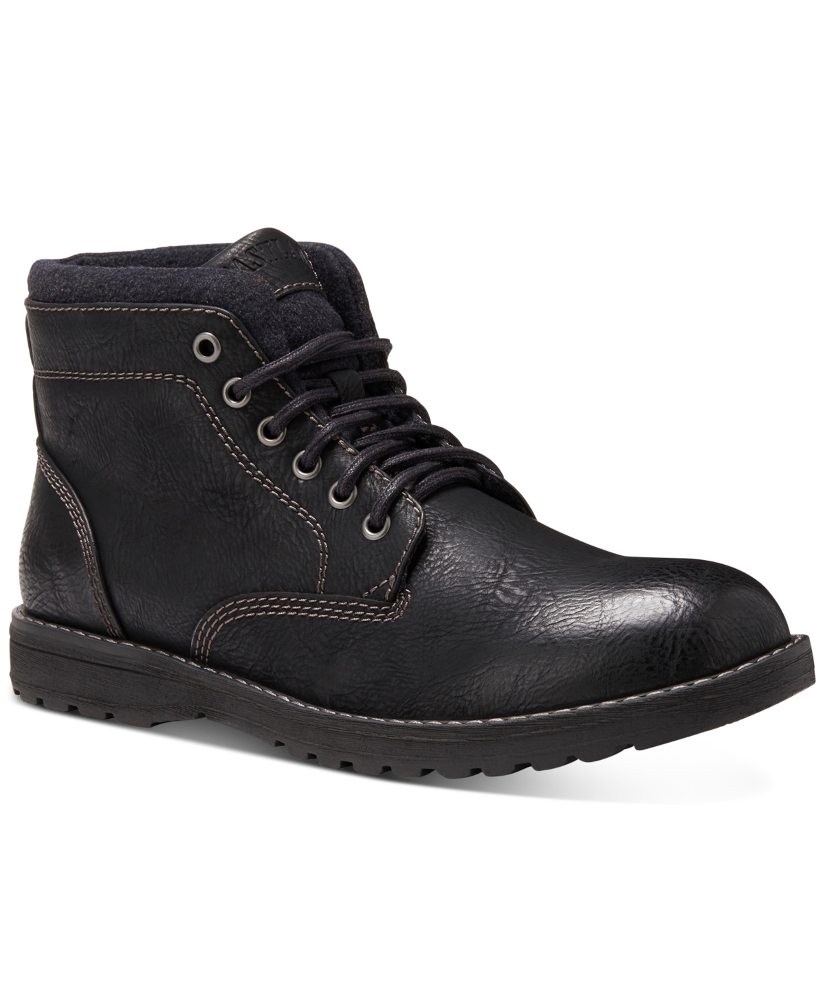Shop Eastland Shoe Men's Finn Chukka Boots In Black