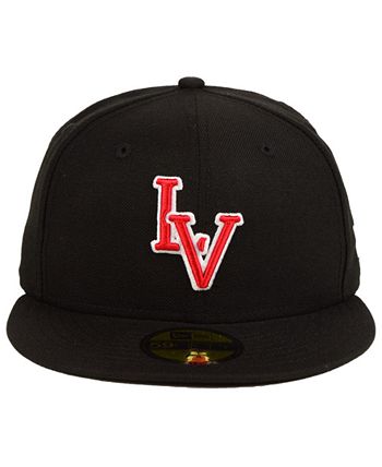 UNLV Runnin Rebels NCAA College New Era 59Fifty Fitted Grey Hat Cap Las  Vegas LV