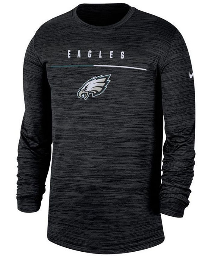 Nike / Men's Philadelphia Eagles Sideline Legend Velocity White T-Shirt