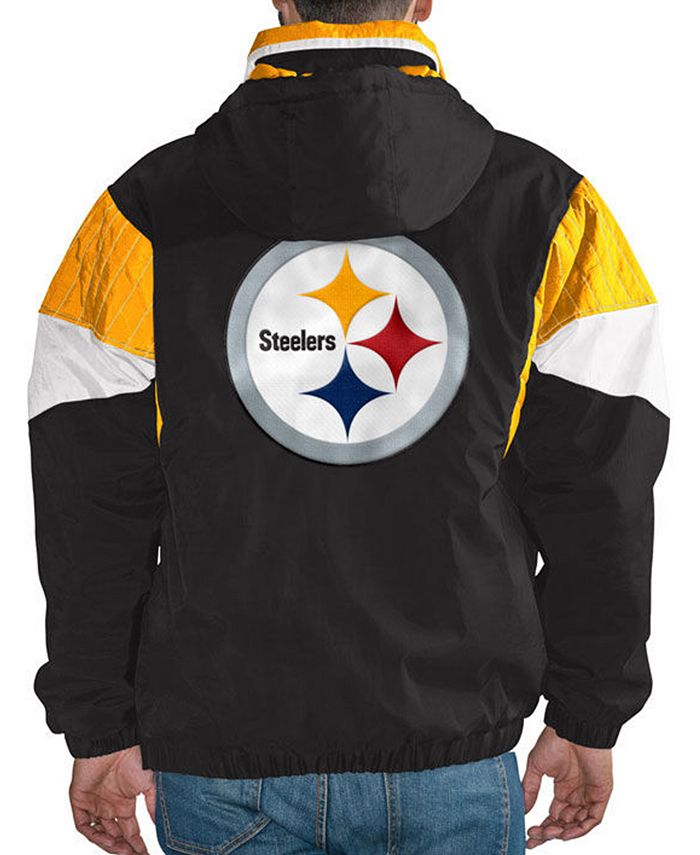 Steelers starter pullover jacket outlet