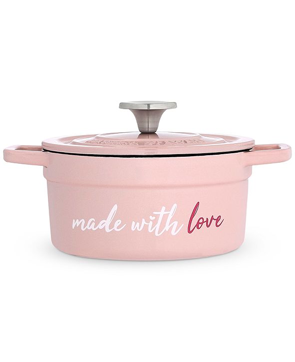 Martha Stewart Collection Made with Love 2-Qt. Enameled ...