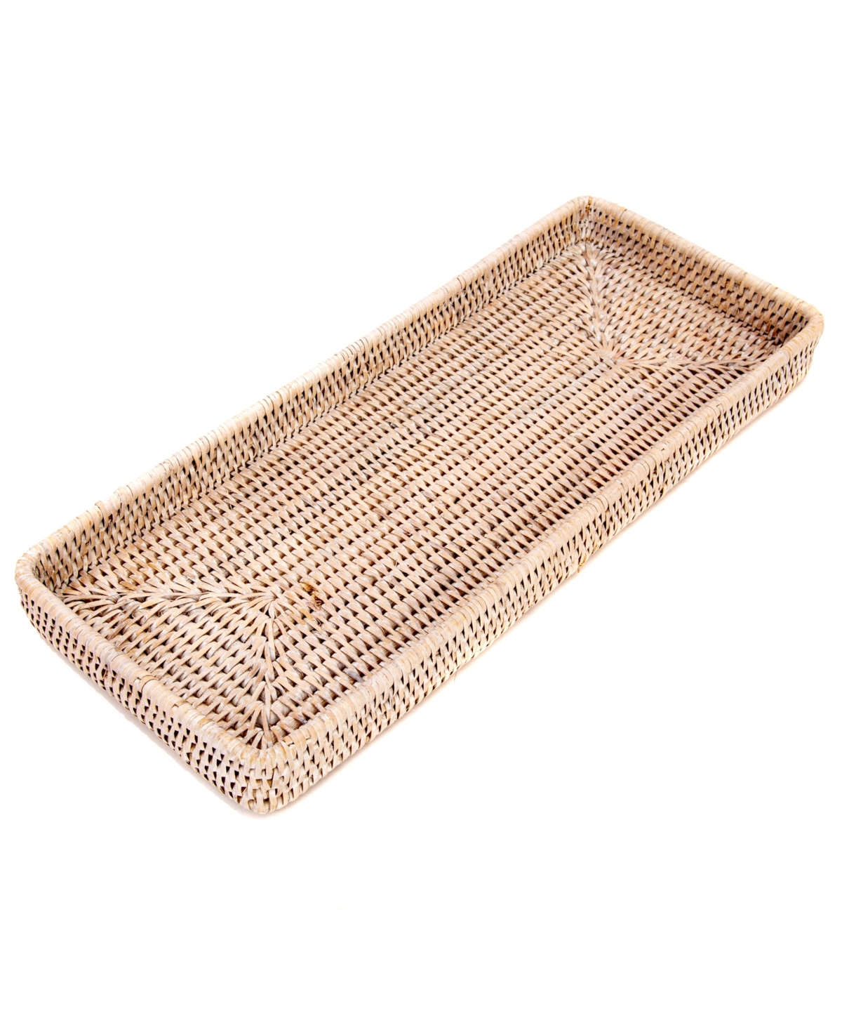 Artifacts Rattan Rectangular Vanity Tray