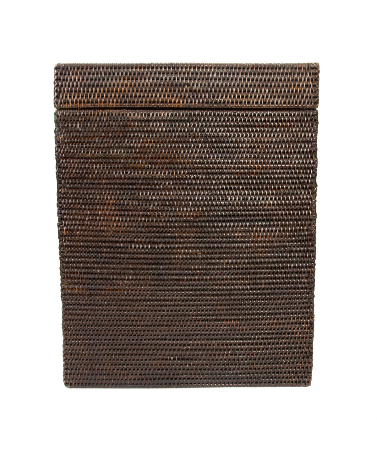 Artifacts Trading Company Rattan Rectangular Hamper with Hinged Lid