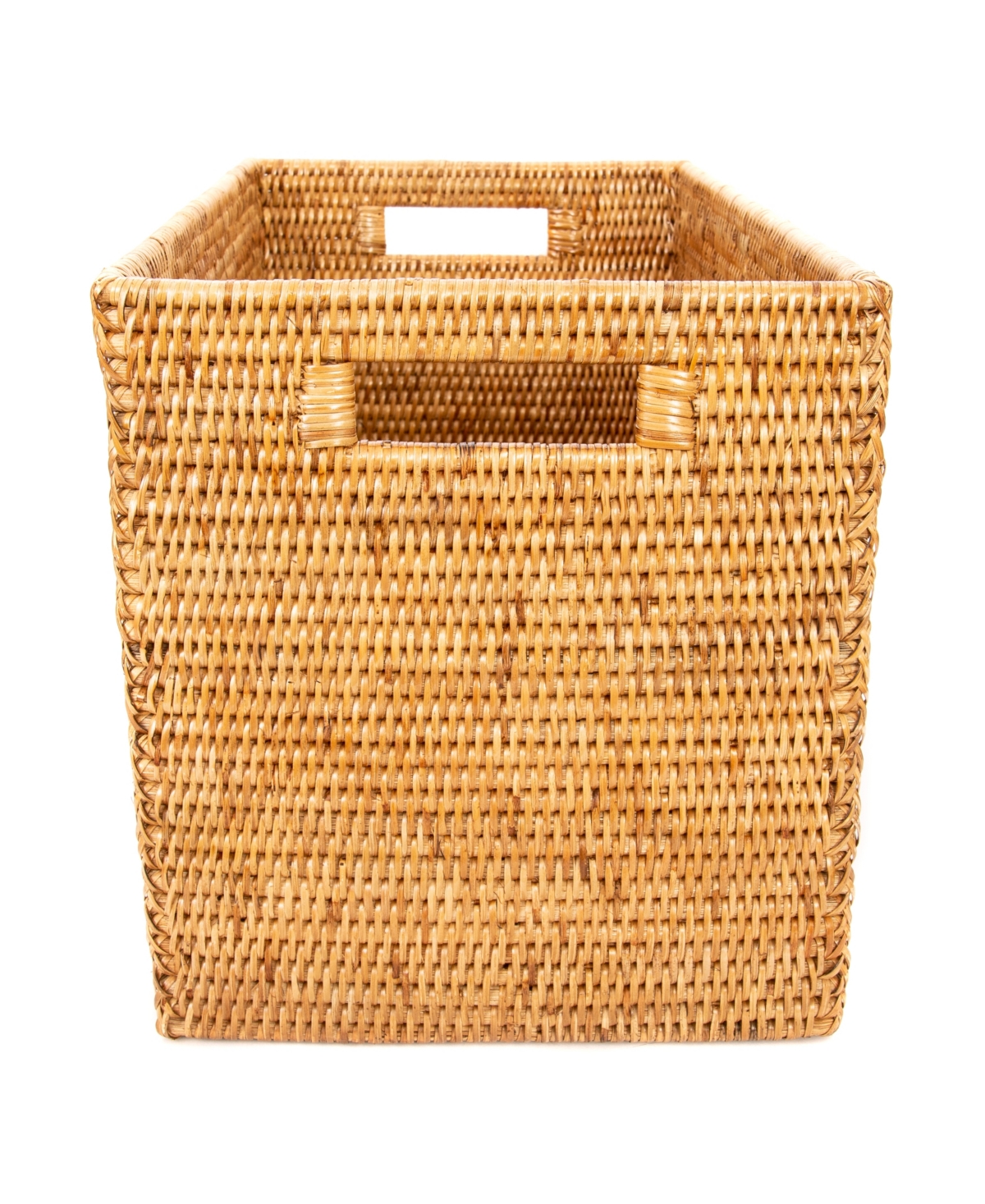 Artifacts Trading Company Artifacts Rattan Storage Box Legal File In Honey Brown