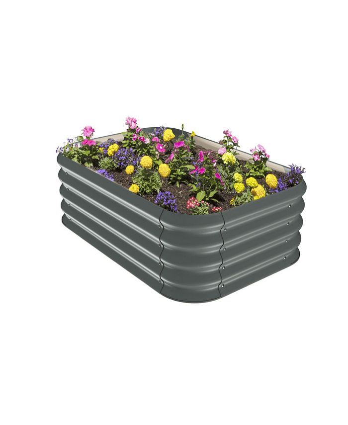 Stratco Corrugated Raised Garden Bed Macy's