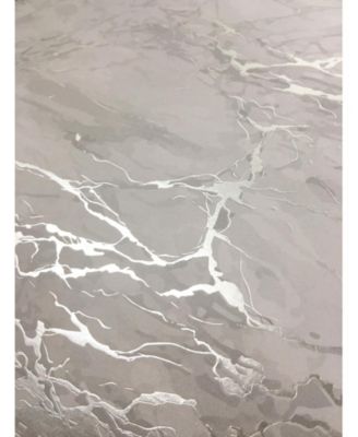 Foiled Marble Granite Thick Cork Heat Resistant 12" x 18" Placemats - Set of 2