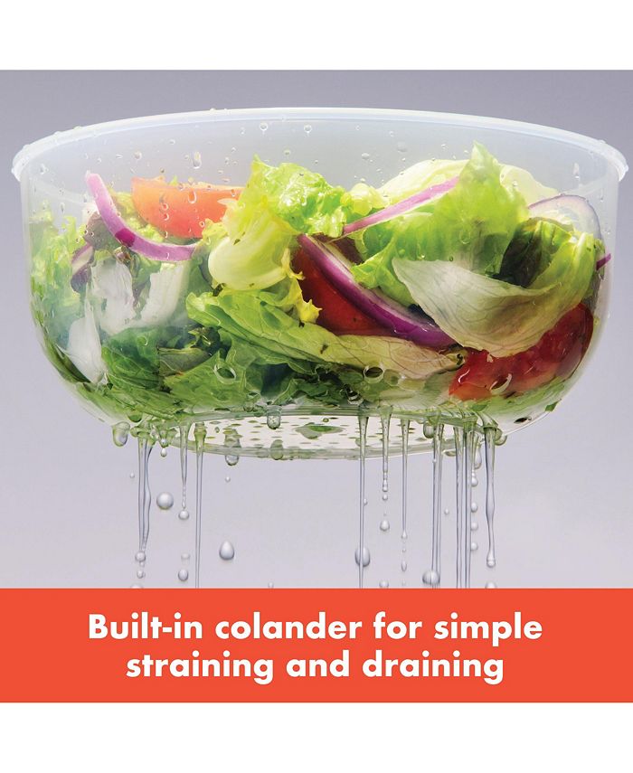 Lock n Lock Easy Essentials Specialty 16.9Cup Salad Bowl with Colander