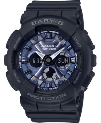 light blue baby g shock watch