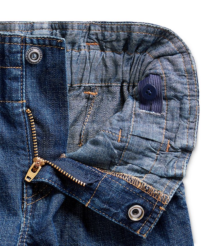 Polo Ralph Lauren Little Girls Cotton Denim Paperbag Jeans & Reviews ...