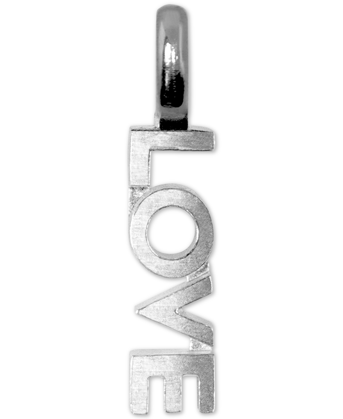 Mini Love Charm Pendant in Sterling Silver - Sterling Silver