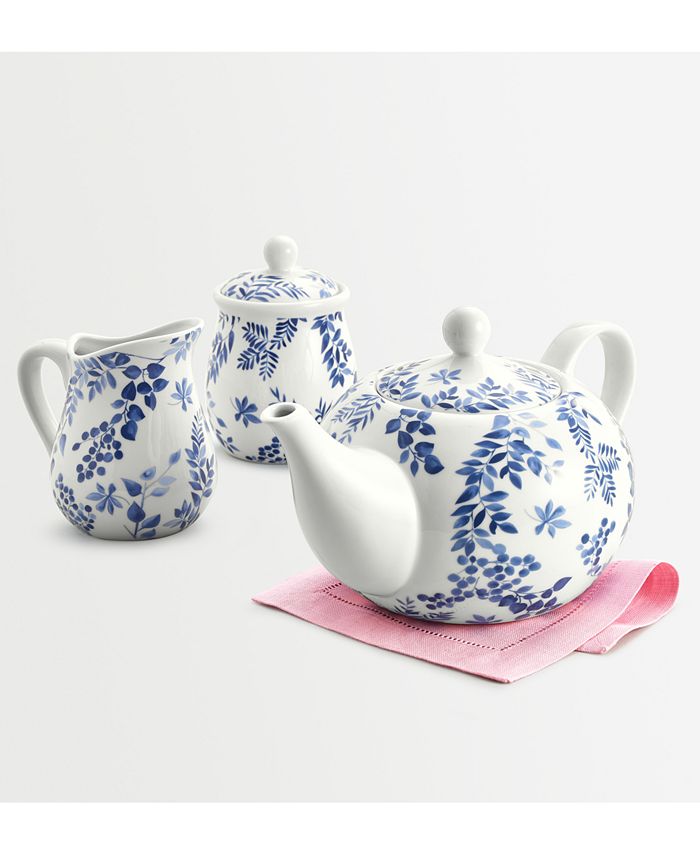 Martha Stewart Collection English Garden Tea Set, Created for Macy's