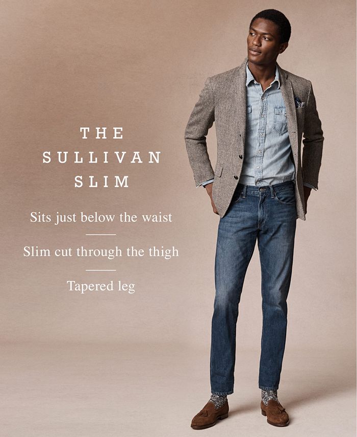 Polo Ralph Lauren Men's Sullivan Slim Jeans Collection & Reviews - Jeans -  Men - Macy's