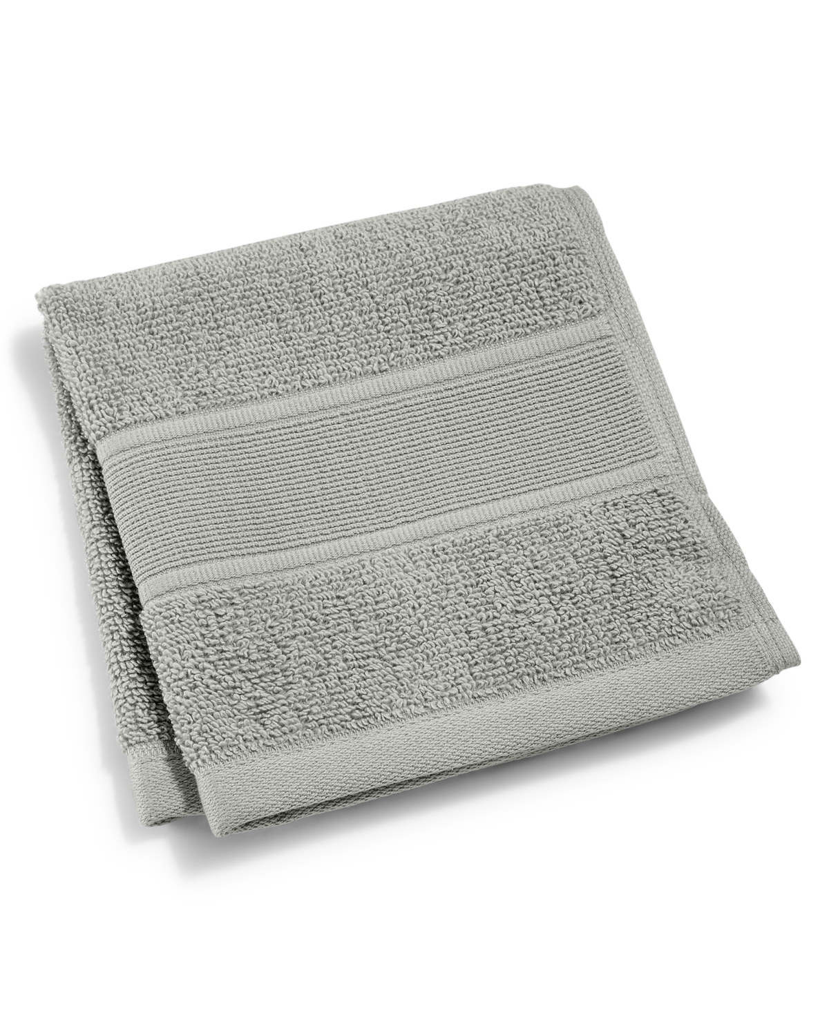 Lauren Ralph Sanders Solid Antimicrobial Cotton Washcloth, 13" x