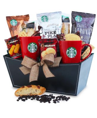 California Delicious - Elegant Starbucks Special Gift Basket