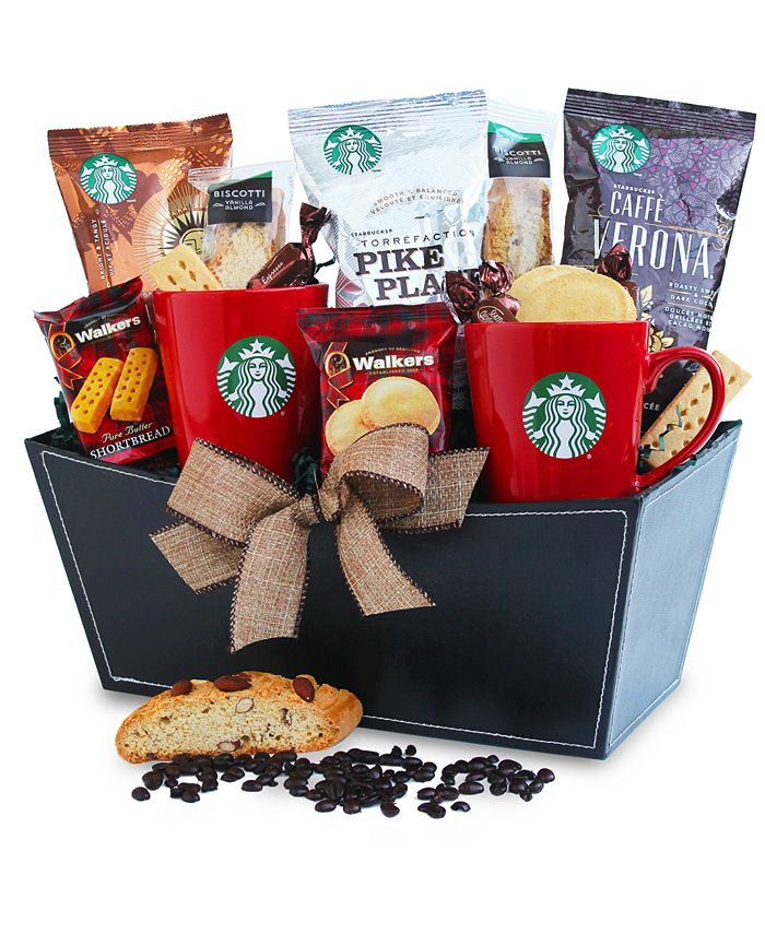 California Delicious Elegant Starbucks Special Gift Basket Macy's