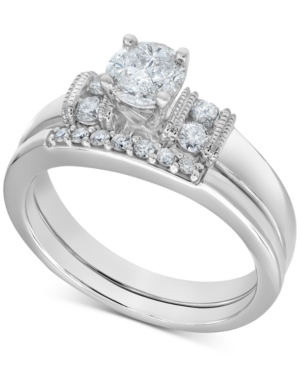 image of Diamond Bridal Set (1/2 ct. t.w.) in 14k White Gold