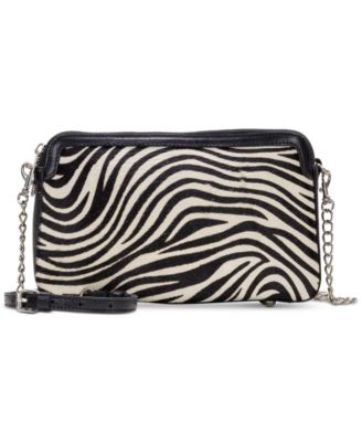 Patricia Nash - Zebra Haircalf Chambery Double Zip Crossbody