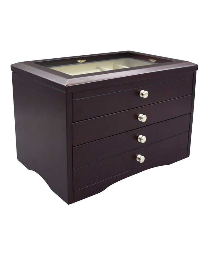 PKO Inc. Wooden Jewelry Box Macy's