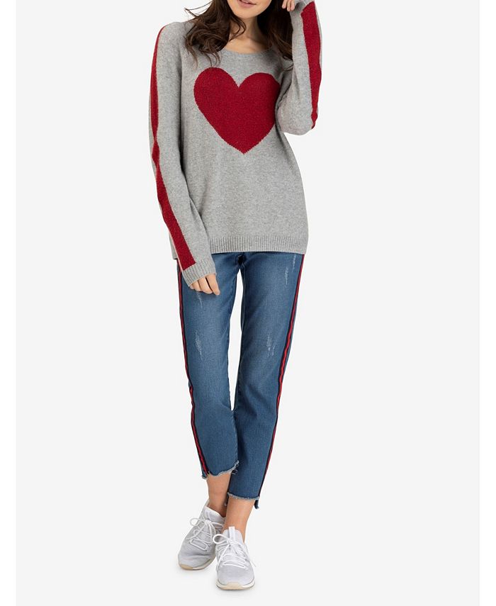 Macy's 2024 heart sweater