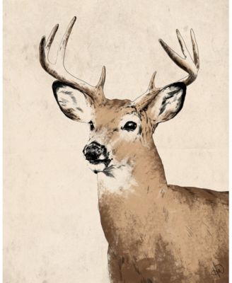 rustic deer wall art