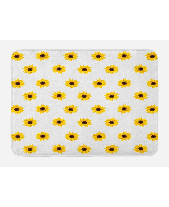 Yellow Bath Rugs & Mats - Macy's