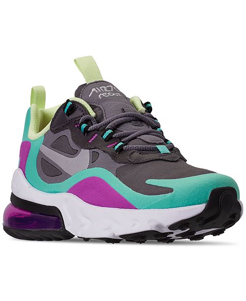 Nike Girls Air Max 270 React Casual Sneakers From Finish Line