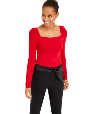 INC International Concepts - Puff-Sleeve Sweater
