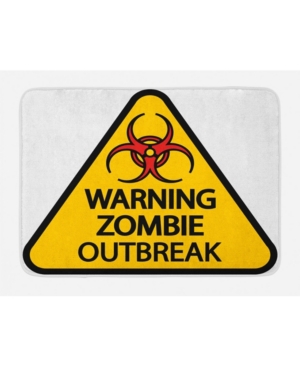 Ambesonne Zombie Bath Mat Bedding